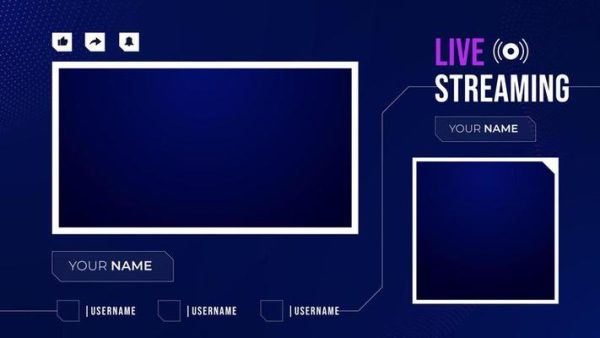 Streaming Overlay Design